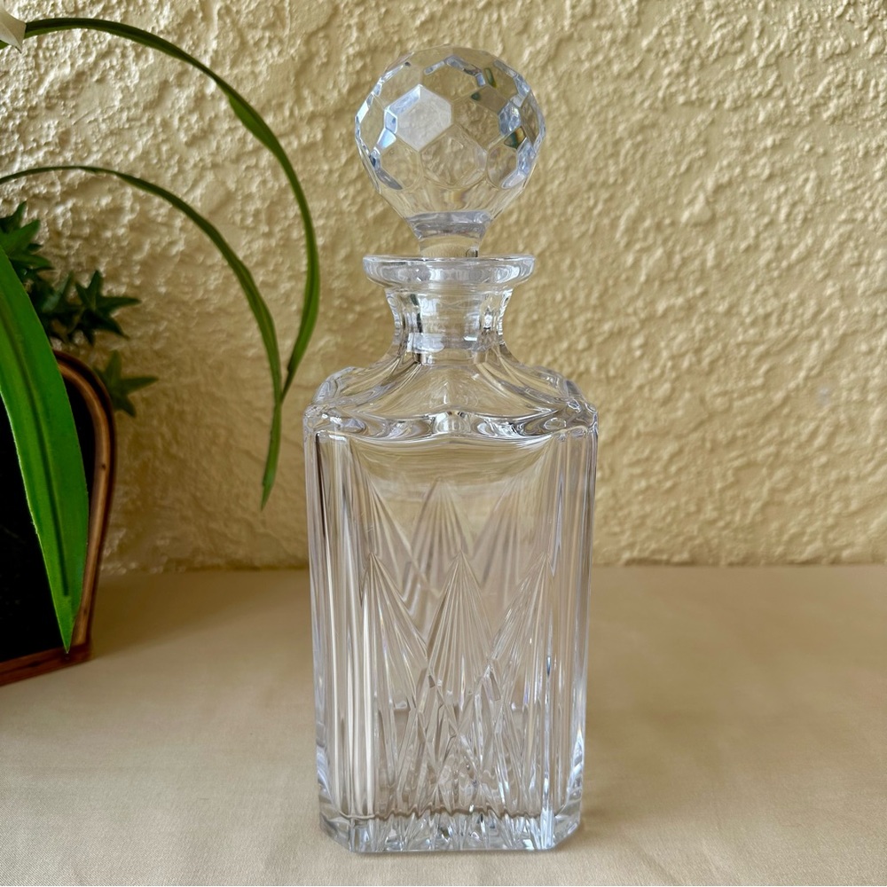 Clear Crystal Decanter
